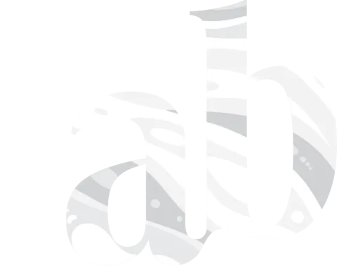 abbondanza logo in white