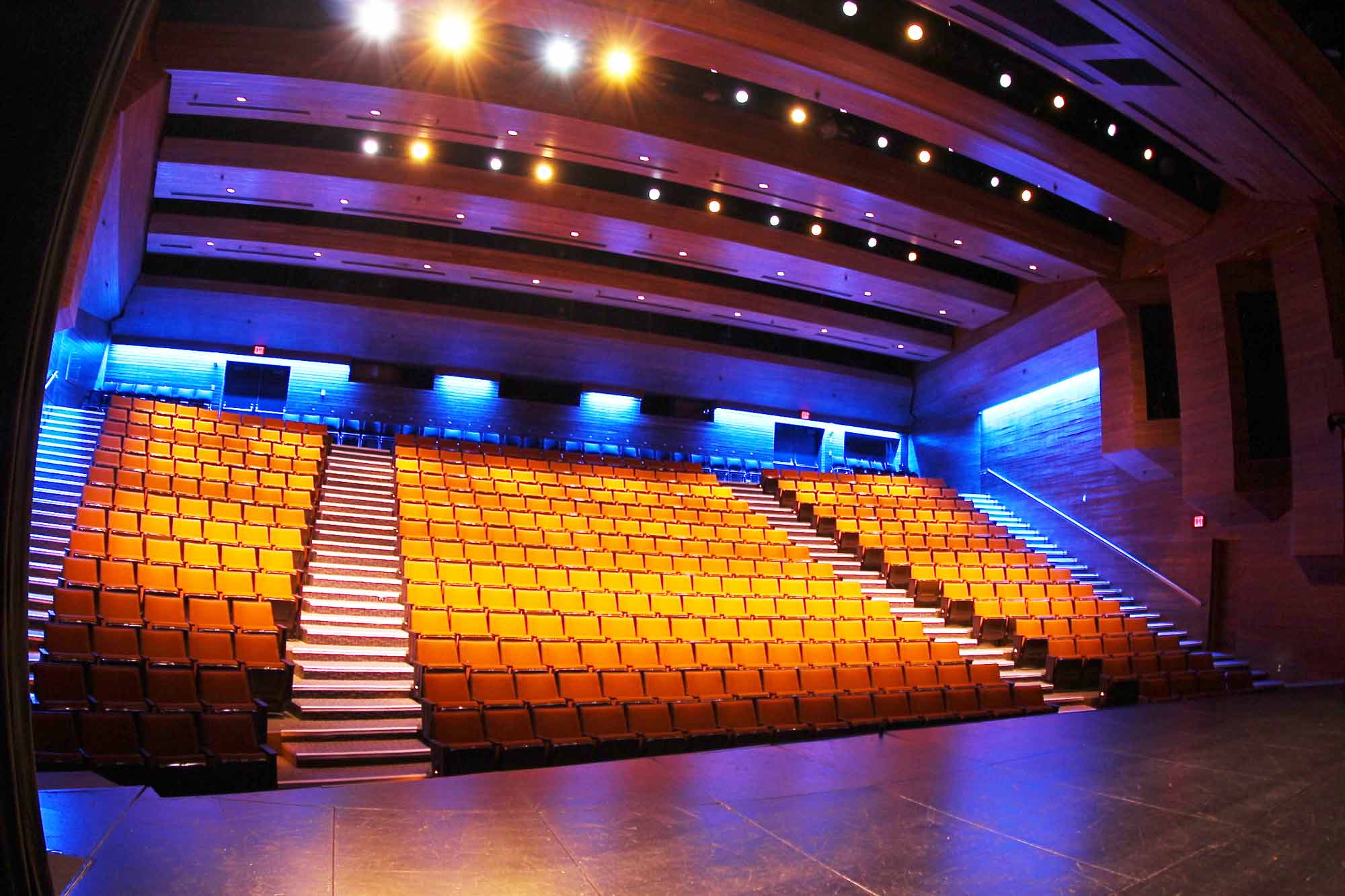 Image of seats in University Theatre