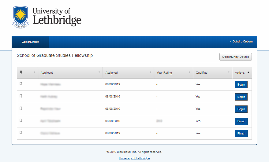 School of Graduate Studies Fellowship