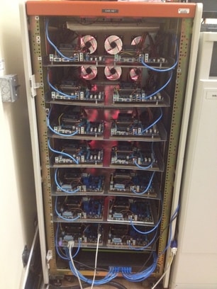 NMR Data computer cluster for analysis