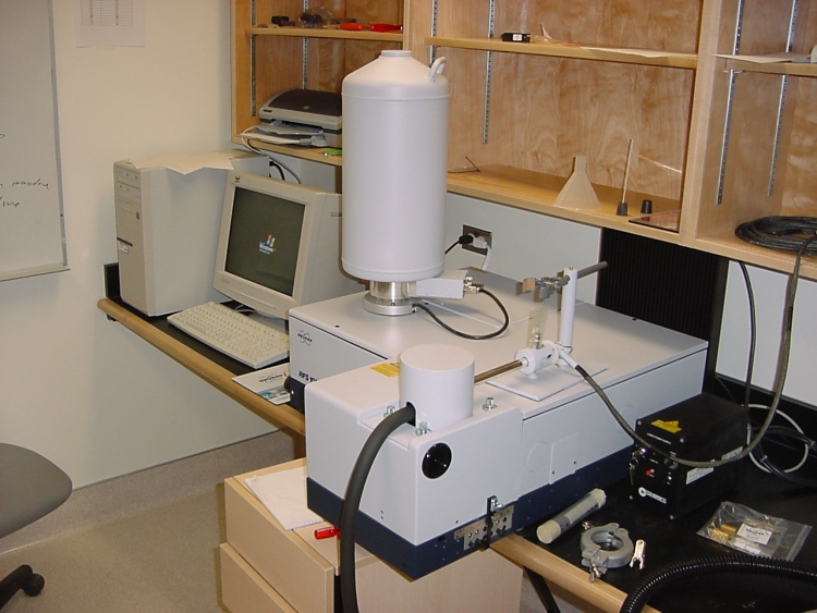 Bruker RFS 100 FTRaman spectrometer University of Lethbridge