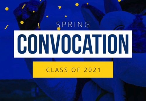 2021 Spring Convocation graphic