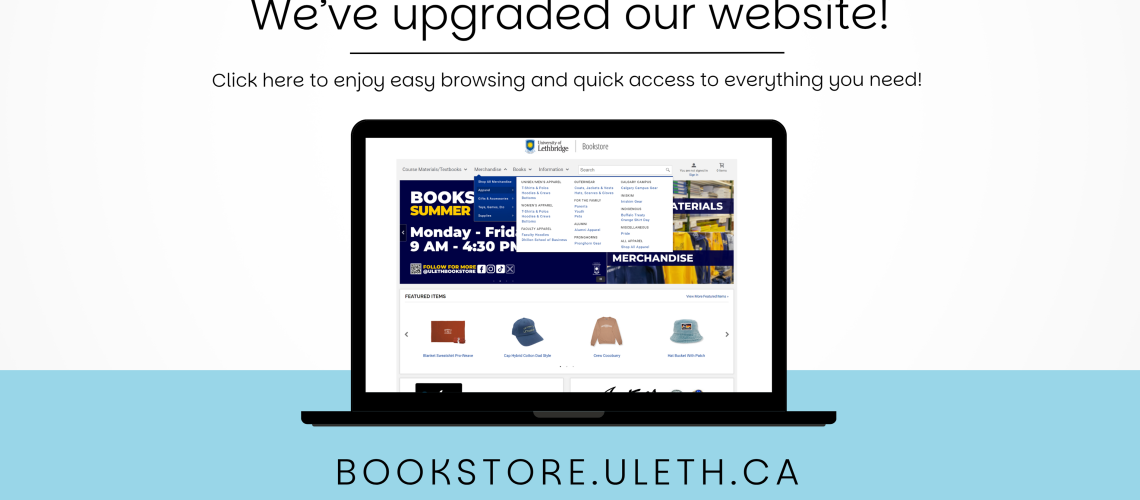 Visit our online store for course materials, textbooks, merchandise & more!