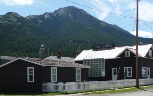 Gushul Studio and Cottage in Blairmore, Alberta