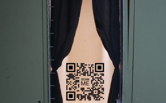 QR code for Open House in Miniature, The Meliorist, April 13, 2021; The Meliorist in collaboration with the niche gallery.