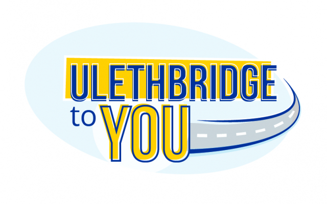 uLethbridge to You text with illustration of a road stretching into the horizon