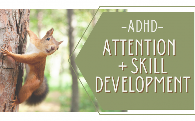 attention and skill development graphic
