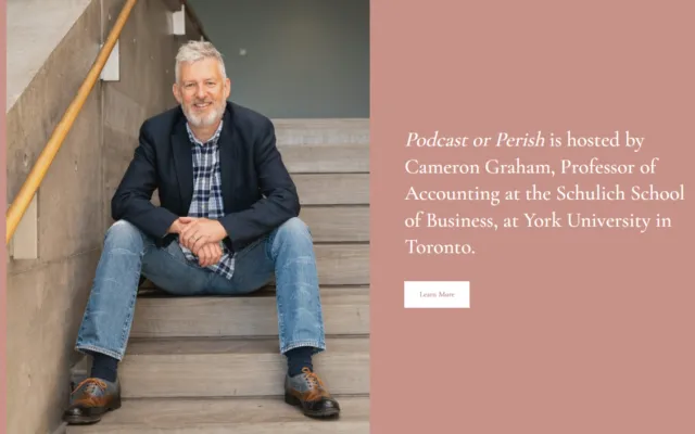 Podcast or Perish graphic