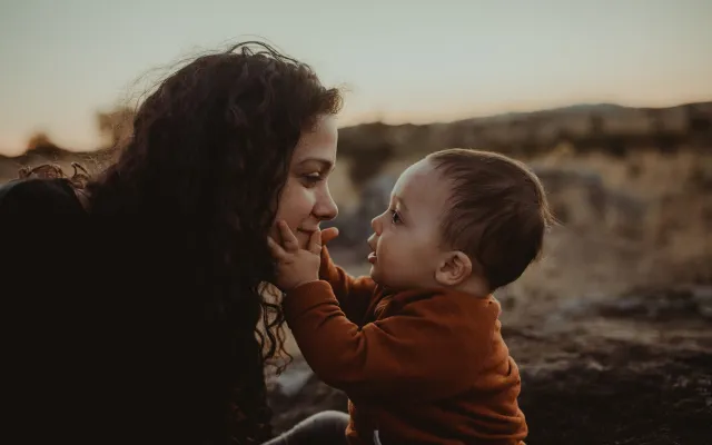 mother and child