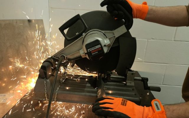 cutting metal at the U of L