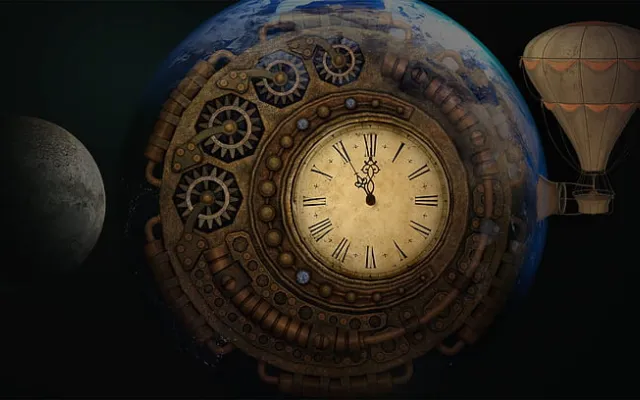 Steampunk time machine