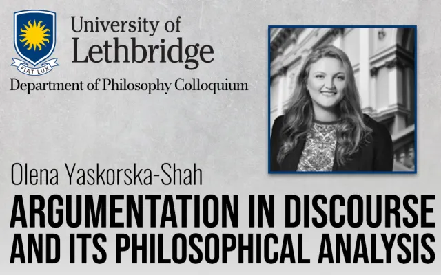 Philosophy Colloquium: Olena Yaskorska-Shah