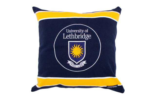 ULethbridge Knit Pillow