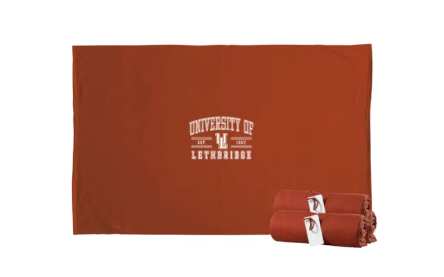 uleth sweatshirt blanket
