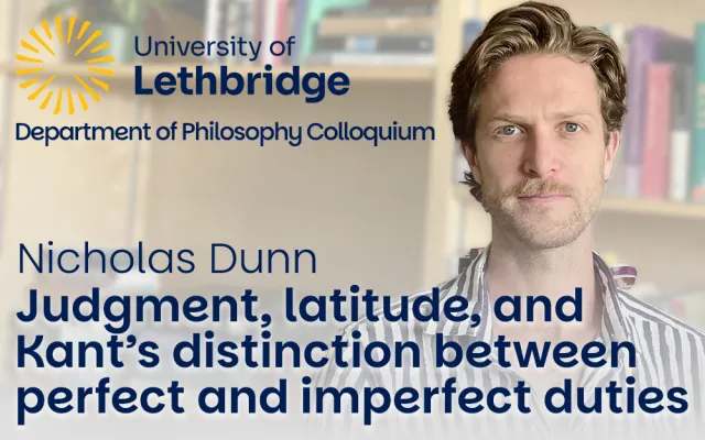 Nicholas Dunn Colloquium