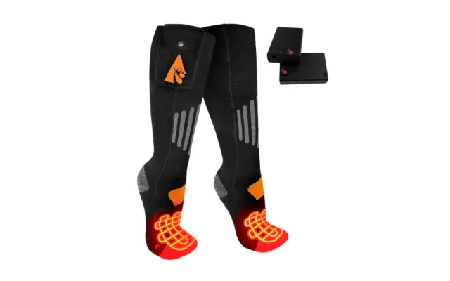 Wool AA Battery Heated Socks