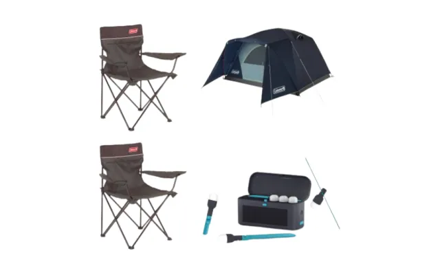 4-Person Tent Camping Bundle