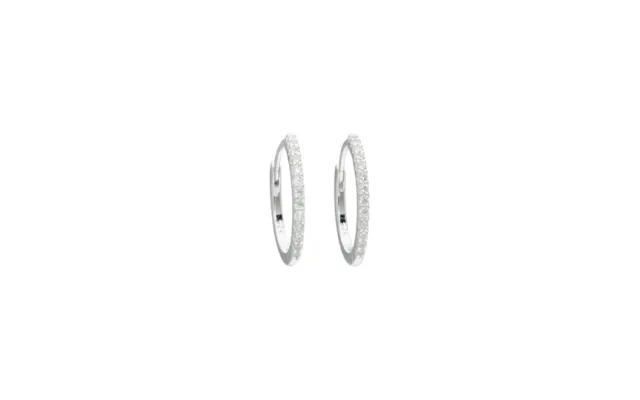 Pavé Hoop Earrings