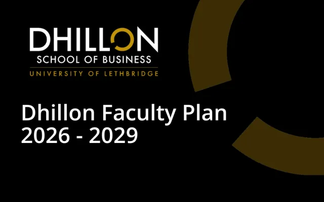 Dhillon Faculty Plan 2026-2029