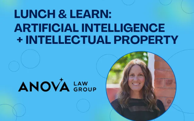 Lunch and learn: Artificial Intelligence with AI expert from Anova Law group