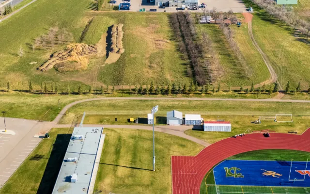 Site for the new Multi-Sport Dome