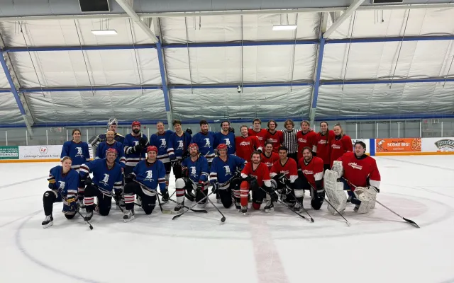 Student vs Faculty Hockey Game