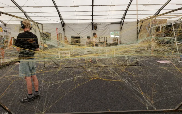 An installation at the Prague Quadrennial
