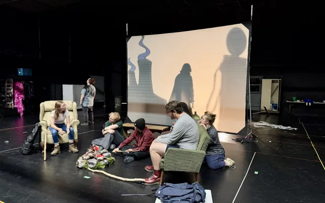 Fine Arts stage