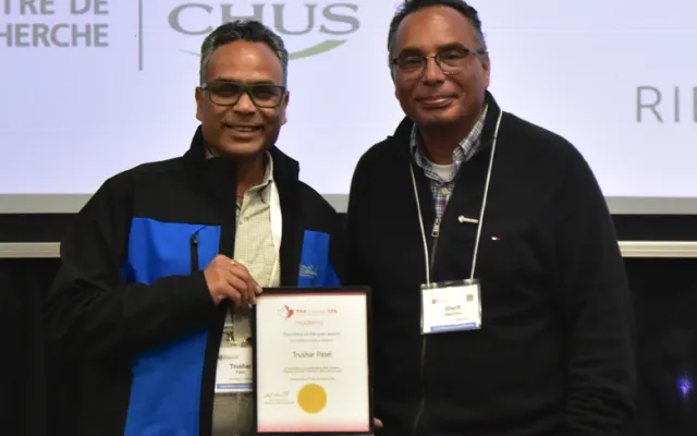 Dr, Trushar Patel and Dr. Sherif Abou Elela
