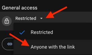 Google Drive - Grant Access
