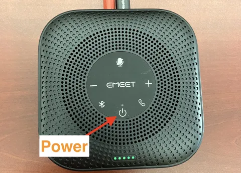 Microphone Power Button