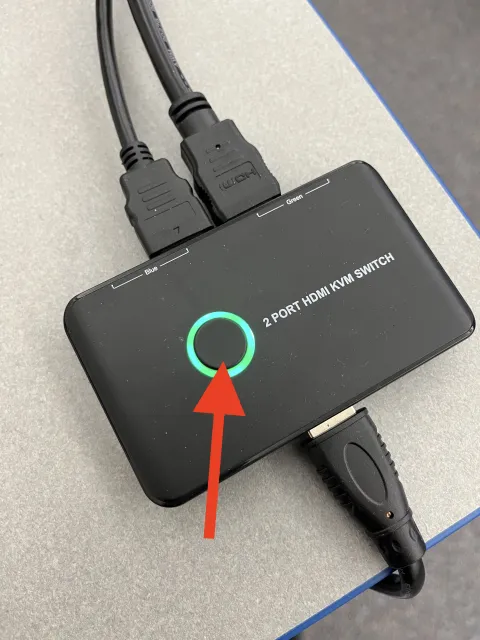 green switch