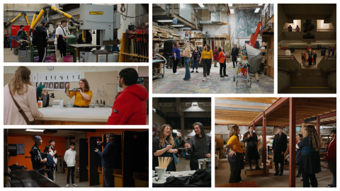 Vibe Fest 2025. Photos by Angeline Simon (BFA - Art '18). Photo montage of activites and tours at Vibe Fest 2025.
