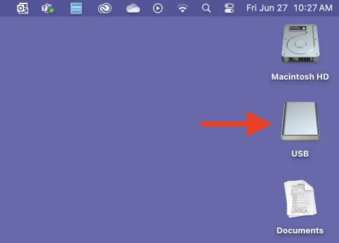 USB on Mac