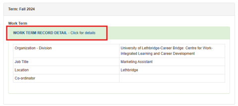 NEW App Study Dashboard Screenshot #3 Screenshot of the MyExperience platform with the view WTR button highlighted in red