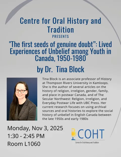 Dr. Tina Block - COHT