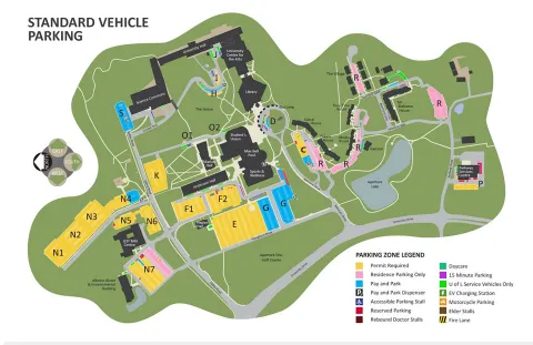 Campus Map 2025-6