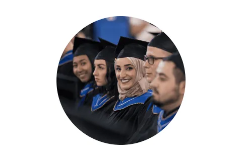 Grad Cap Test 2 uLeth graduate smiling at the camera