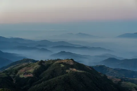 View from Mount Pulag