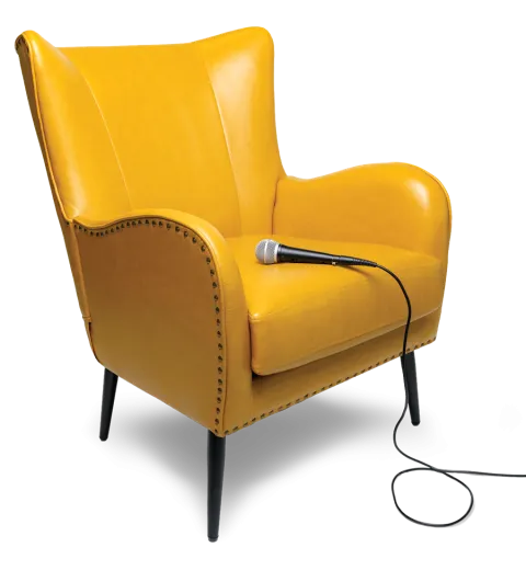 Public Professor Yellow Chair