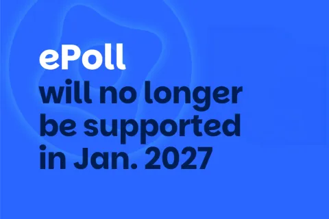 ePoll will no longer be supported in Jan. 2027