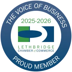 Lethbridge Chamber of Commerce badge 