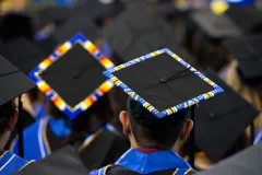 Beaded Grad Caps
