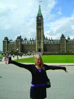 Co-operative Education & Internship Holly at Parliament