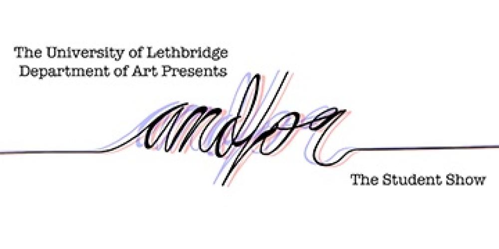 poster for student art show
