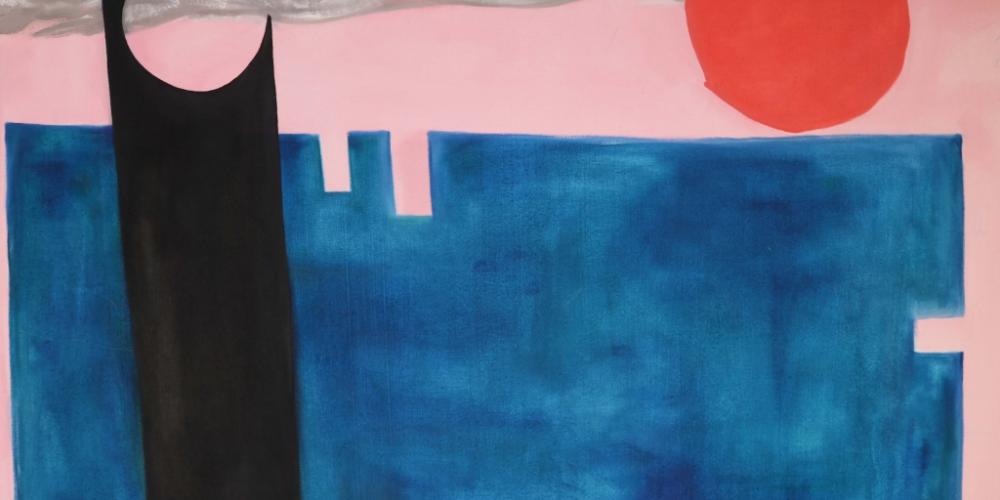 Jess Colley, Composition No. 3 - Pier at Sunset (2018)