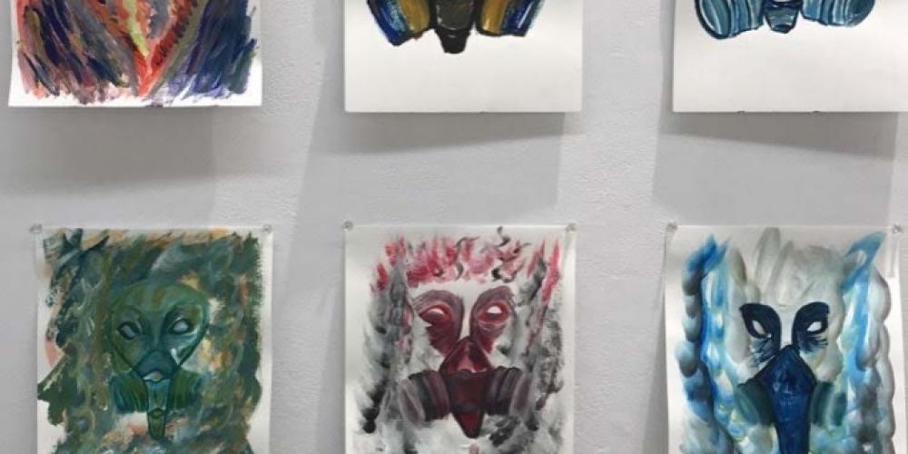 Katie Harmgardt, Respirator Series #5