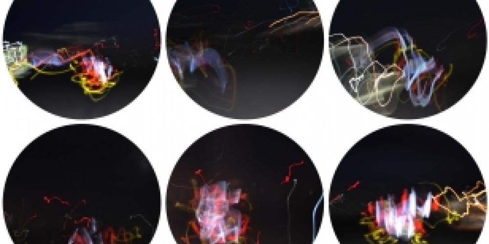Vicky Chiasson, Reflective tape experiments (2020)