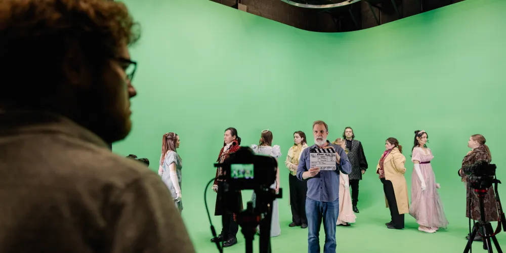 Acting for the Screen green room.