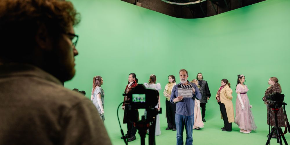 Acting for the Screen green room.
